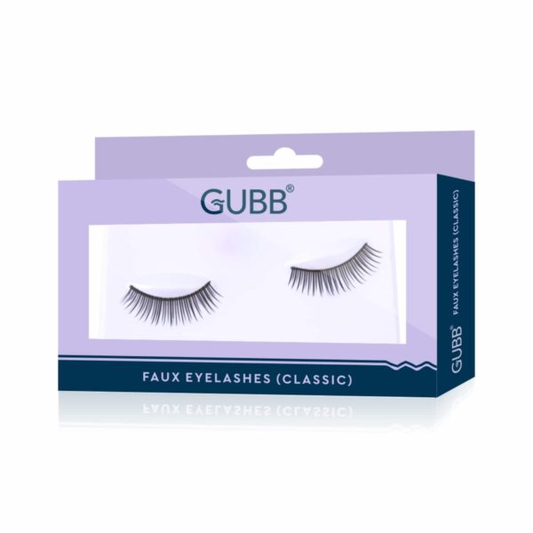GUBB False Eyelashes - Classic Style (16g) - GUBB