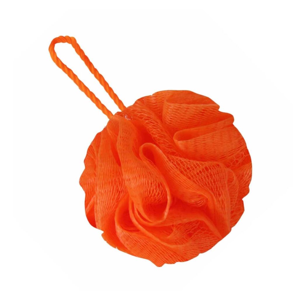GUBB Luxe Bath Sponge Round Loofah - Coral (40g) - GUBB