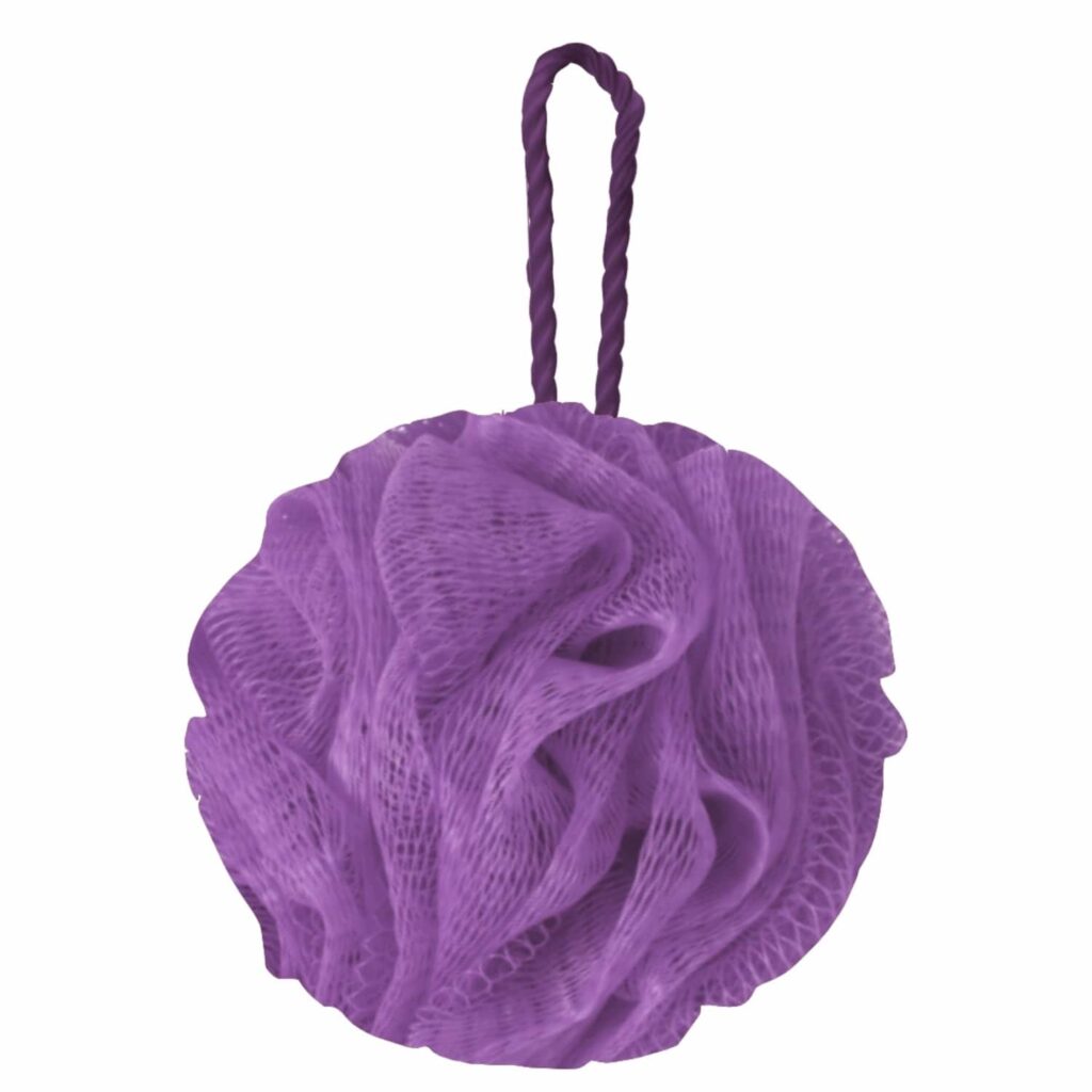 GUBB Luxe Bath Sponge Round Loofah - Lilac (40g) - GUBB