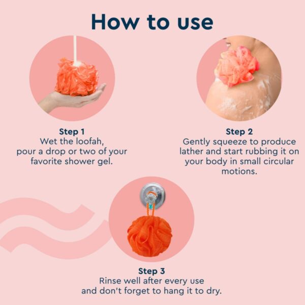 GUBB Luxe Sponge Round Loose Loofah (40g) - GUBB