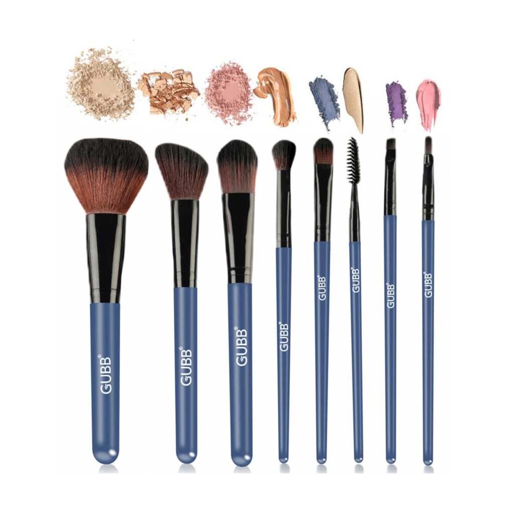 GUBB Makeup Brush Set - 8 Makeup Brushes (200g) - GUBB