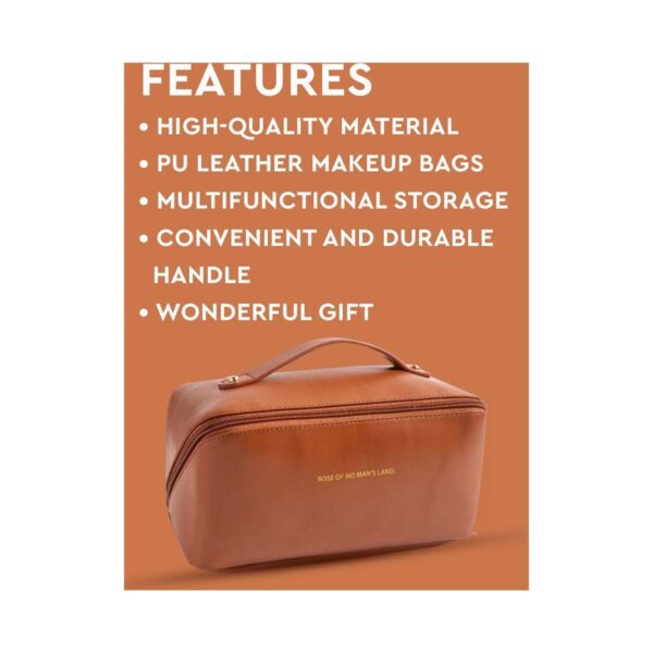 GUBB Makeup Organiser Bag - Brown (1 pc) - GUBB