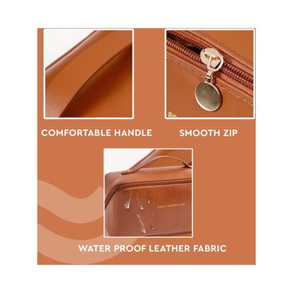 GUBB Makeup Organiser Bag - Brown (1 pc) - GUBB