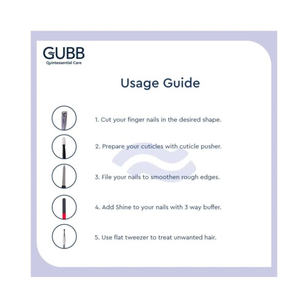 GUBB Manicure Kit (100g) - GUBB