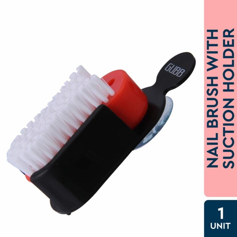 GUBB Nail Cleaning Brush with Suction Holder (50g) - GUBB
