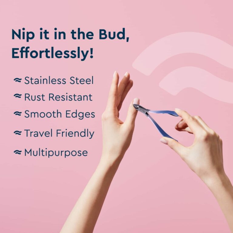 GUBB Nail Nipper Cuticle Cutter - Blue (60g) - GUBB