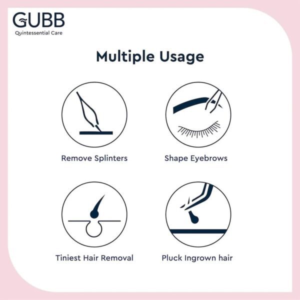GUBB Pointed Tweezer (40g) - GUBB
