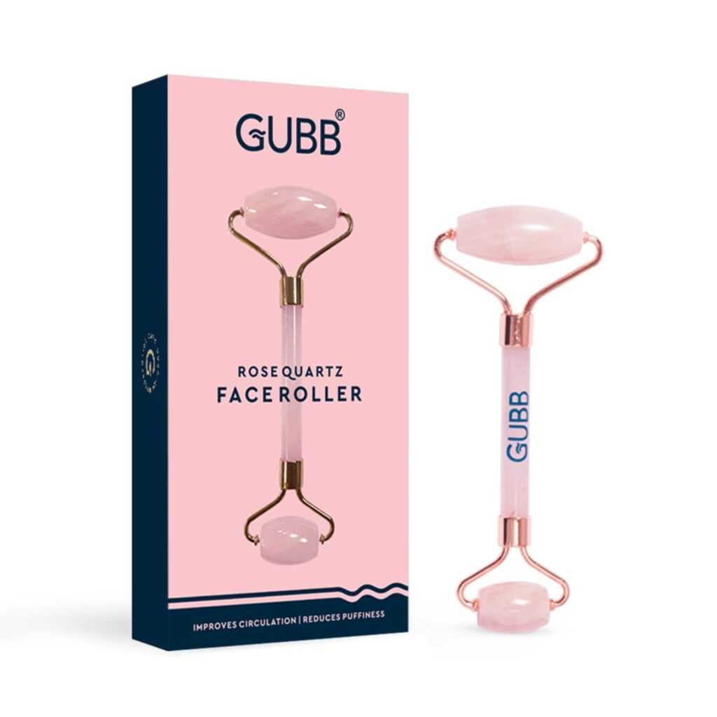 GUBB Rose Quartz Face Roller (235g) - GUBB