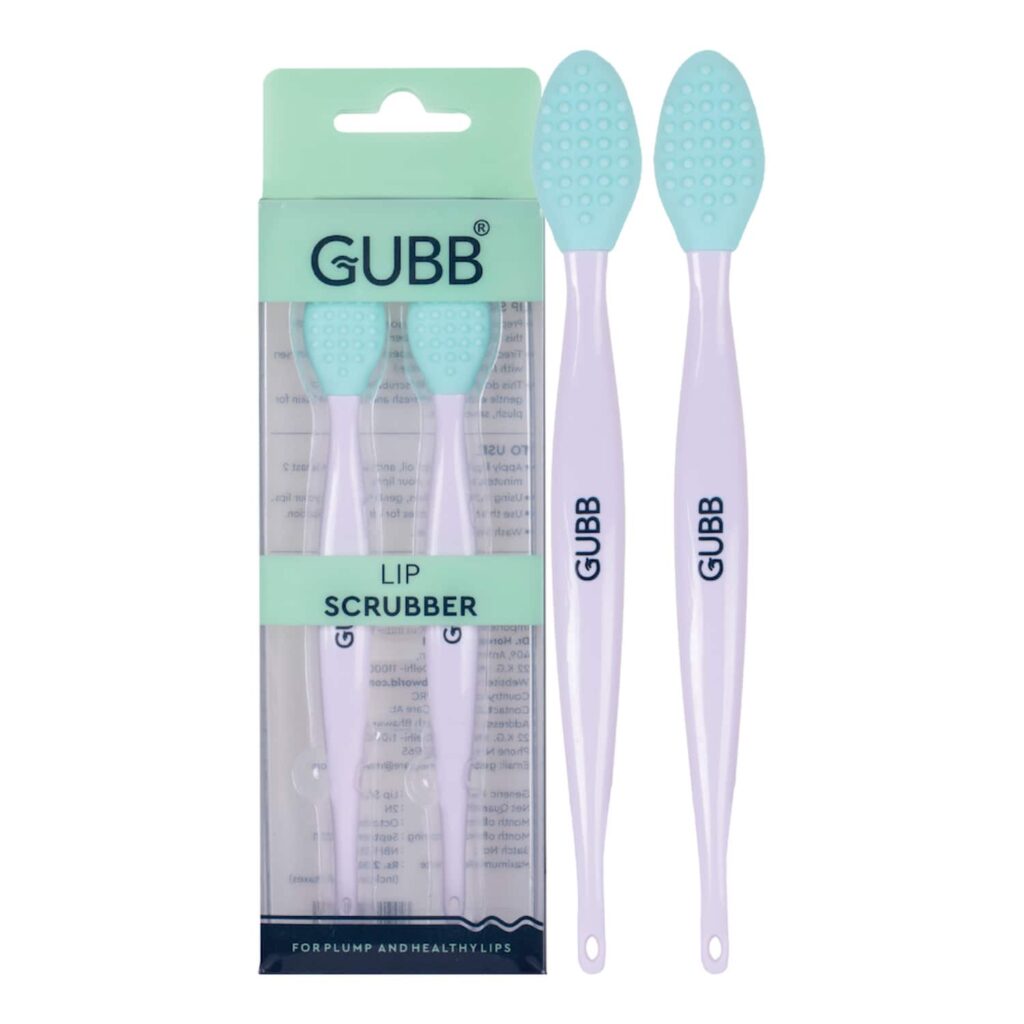 GUBB Silicone Lip Scrubber For Soft And Smooth Lips (2 pcs) - GUBB