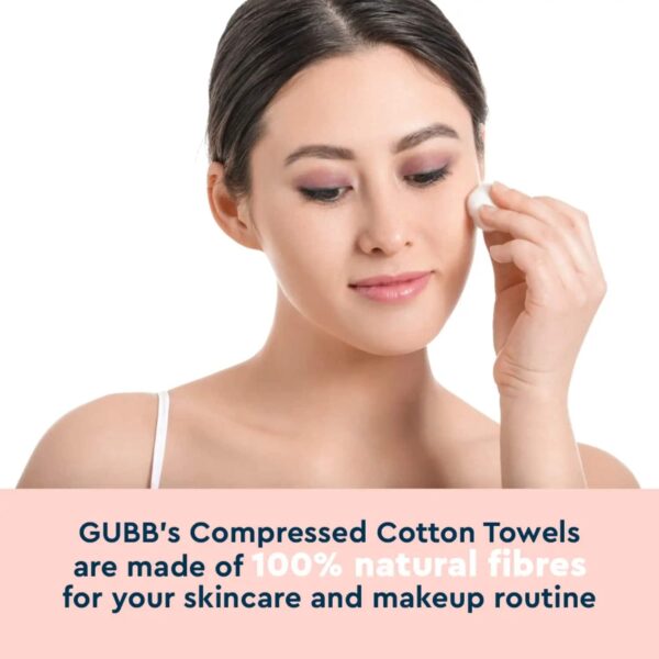 GUBB Soft Cotton Balls Face Care Wipes Pack Of 2 Combo - GUBB