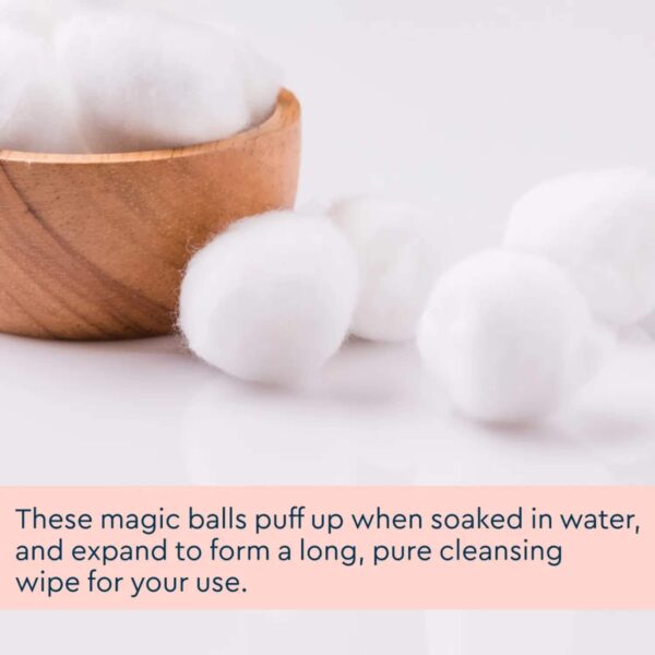 GUBB Soft Cotton Balls Face Care Wipes Pack Of 2 Combo - GUBB