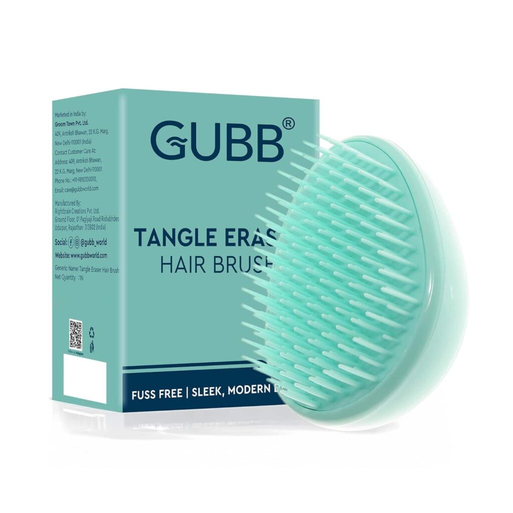 GUBB Tangle Eraser Hair Brush - Scottish Range (70g) - GUBB