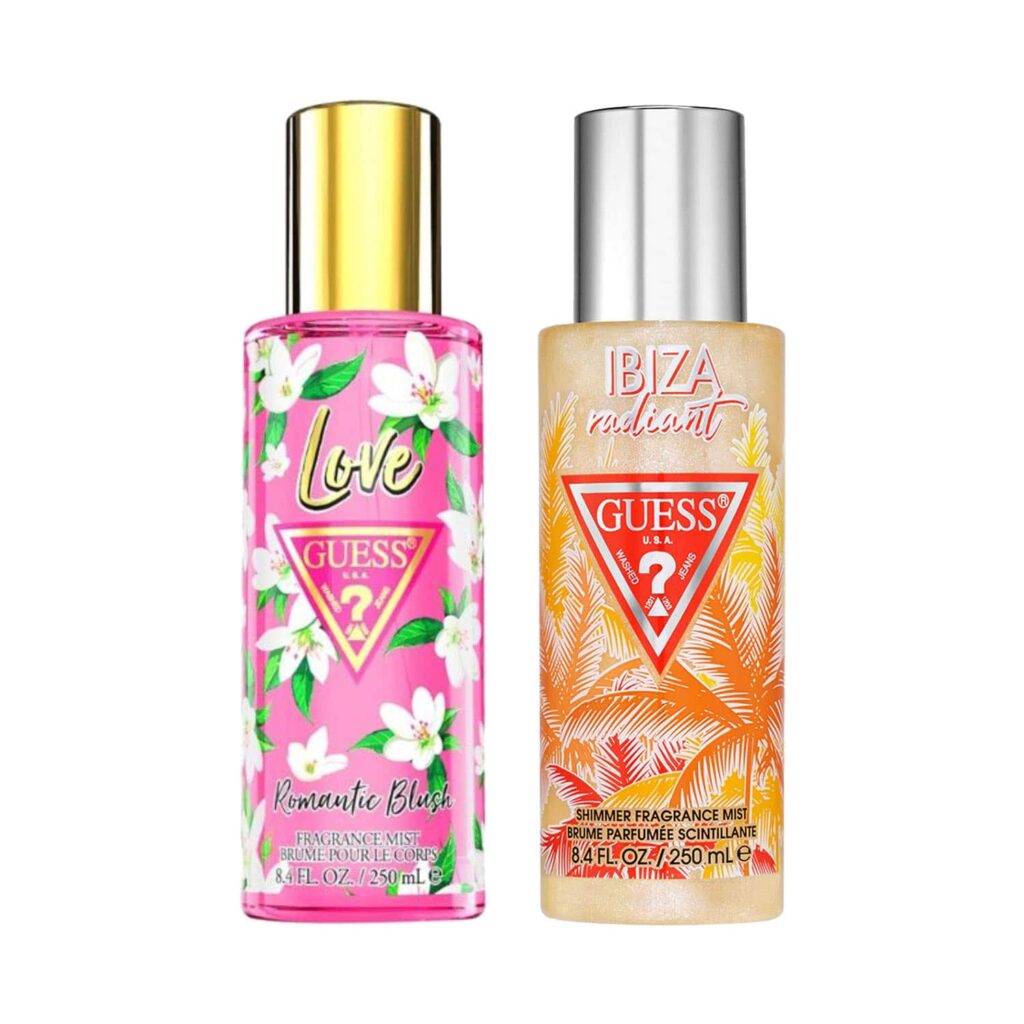 Guess Love Sun + Destination Ibiza Body Mist (Pack of 2) - Guess