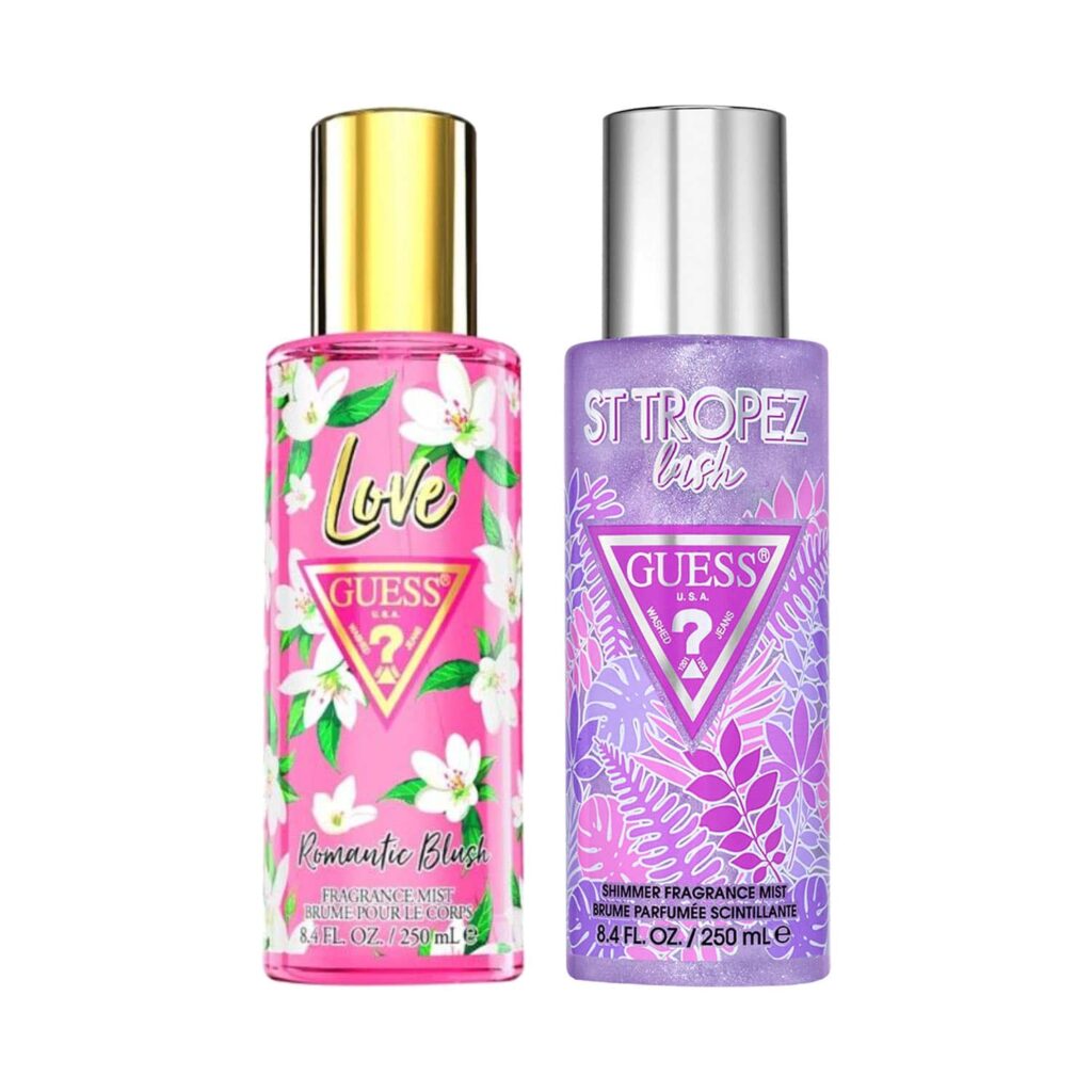 Guess Love Sun + St Tropez Body Mist (Pack of 2) - Guess