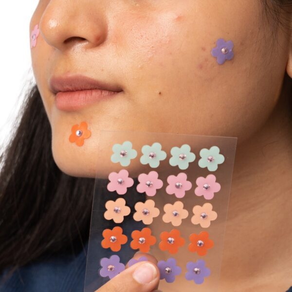 Gush Beauty Dart It Hydrocolloid Pimple Patches for Healing Acne, Zits and Blemishes - Flower - Gush Beauty
