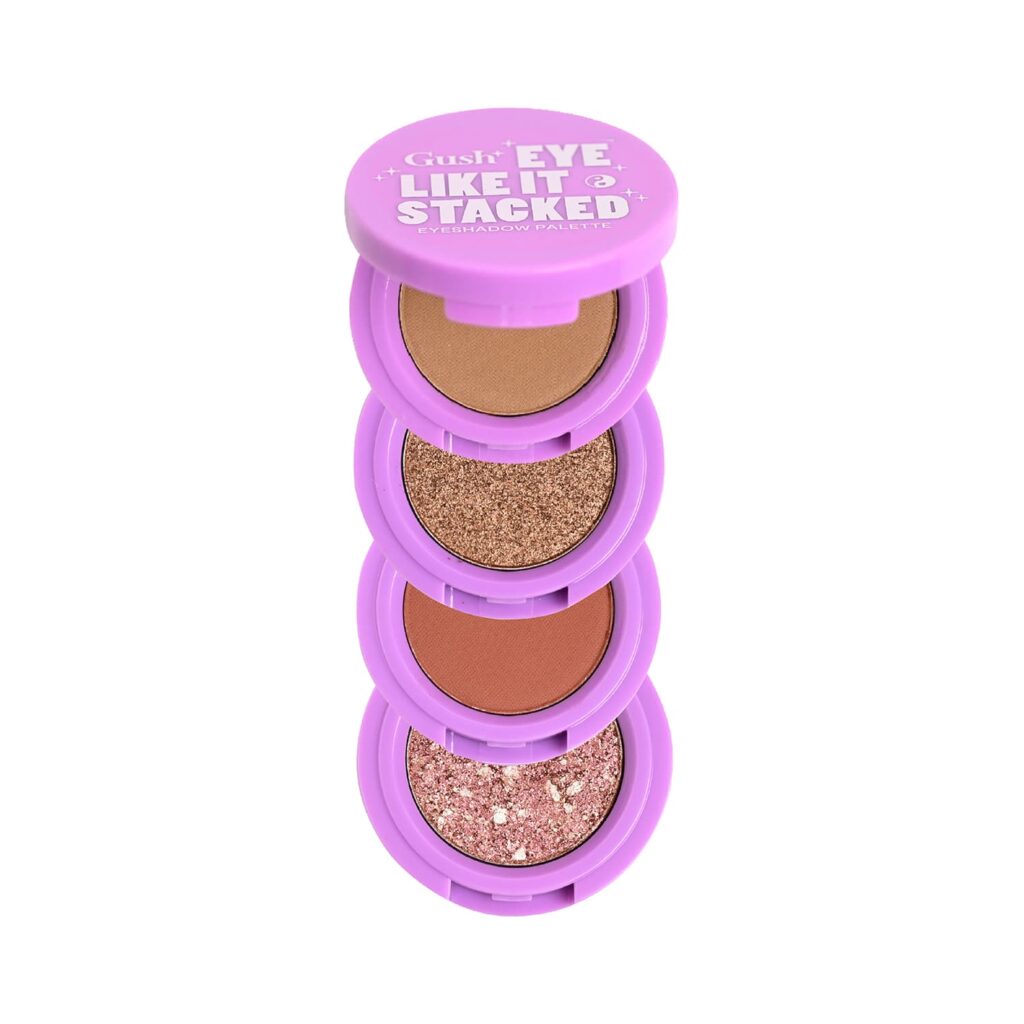 Gush Beauty Eye Like It Stacked Eyeshadow Palette - Summer Sundowner (3.6g) - Gush Beauty