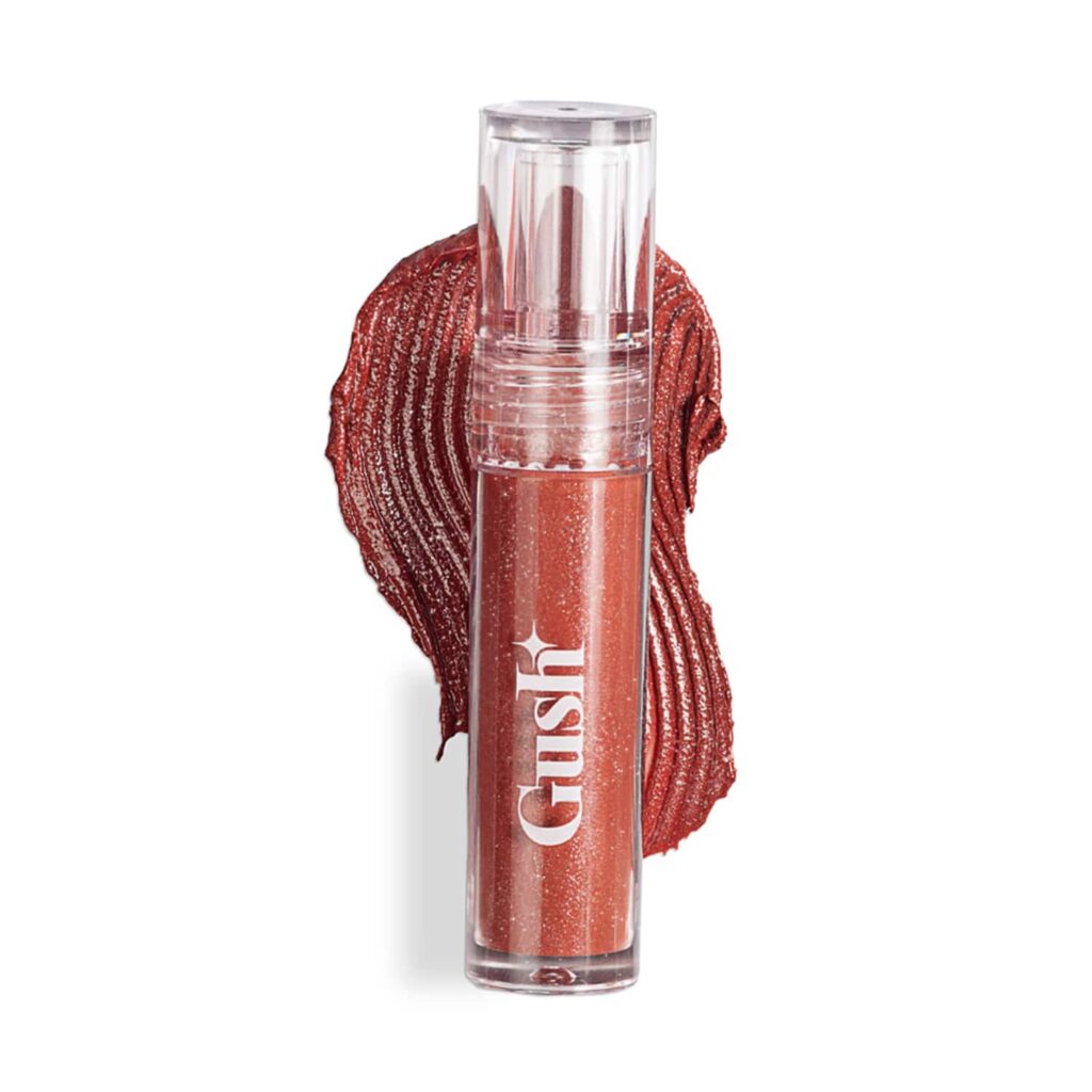 Gush Beauty Glaze Lip Oil Gloss High Shine & Hydrating Lip Gloss - Honey Drip (2.8ml) - Gush Beauty