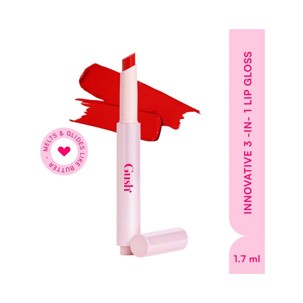 Gush Beauty Hybrid Gloss Butter Balm Stick - Iconic-Blood Orange (1.7 g) - Gush Beauty