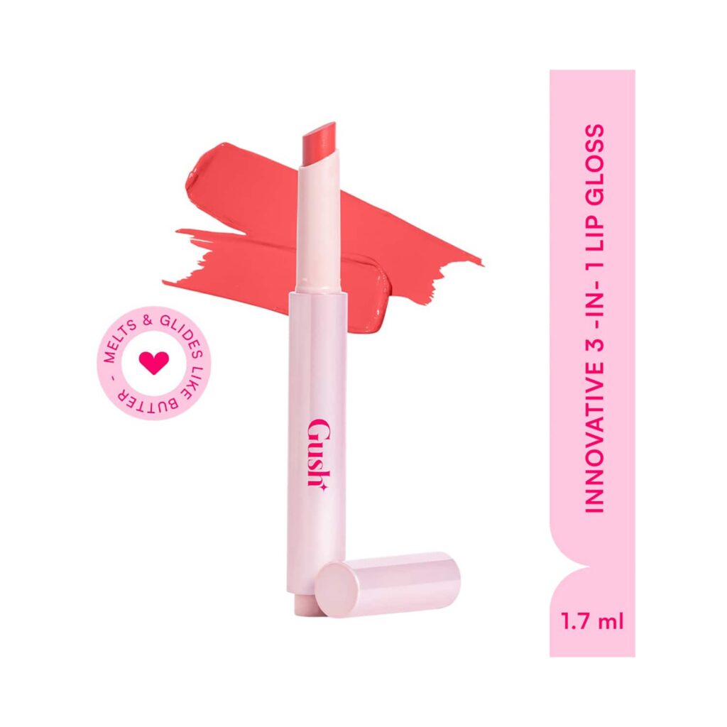 Gush Beauty Hybrid Gloss Butter Balm Stick - Lover-Creamy Baby Pink (1.7 g) - Gush Beauty