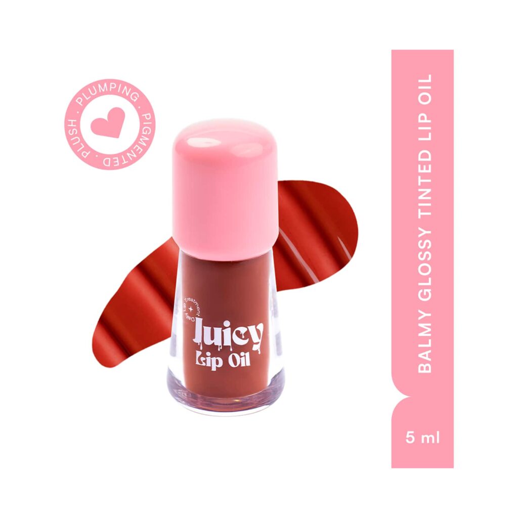 Gush Beauty Juicy Lip Oil - Hold - Tomato Red (5 ml) - Gush Beauty