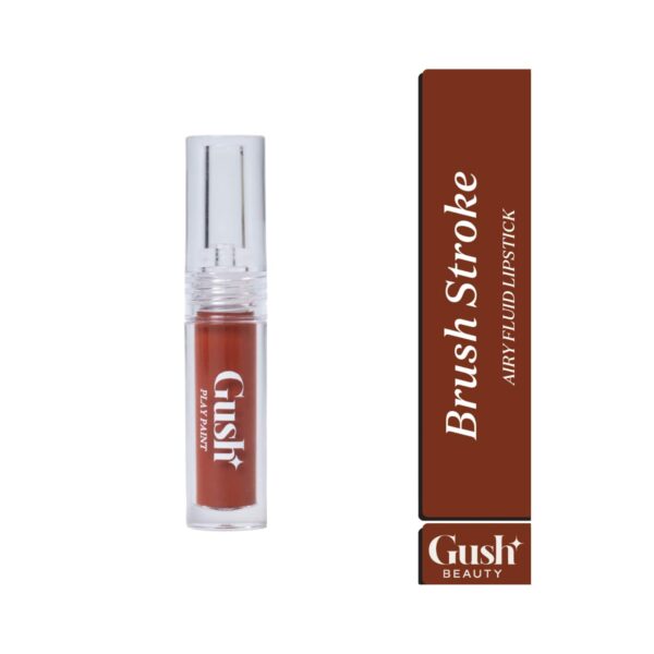 Gush Beauty Playpaint Airy Fluid Lipstick - Brush Stroke (2.8ml) - Gush Beauty
