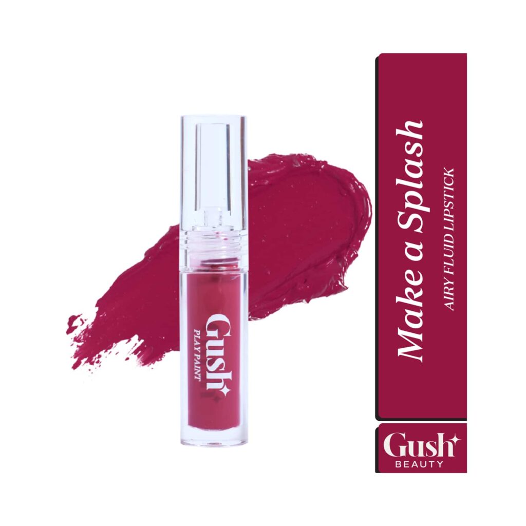Gush Beauty Playpaint Airy Fluid Lipstick - Make A Splash (2.8ml) - Gush Beauty