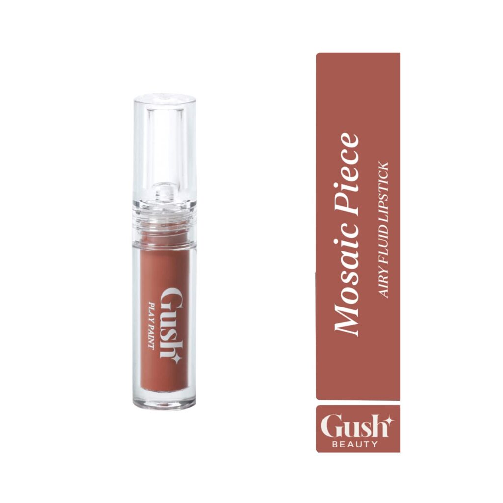 Gush Beauty Playpaint Airy Fluid Lipstick - Mosaic Piece (2.8ml) - Gush Beauty