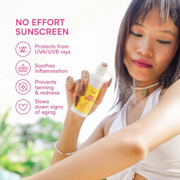 Gush Beauty Sun Spritz Cooling Sunscreen Spray SPF50 PA++++ UVA+ UVB (50 ml) - Gush Beauty