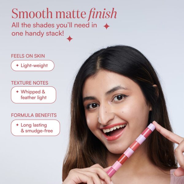 Gush Beauty X Palak Tiwari Super Stack Liquid Lipstick - Nuditude (8.4g) - Gush Beauty