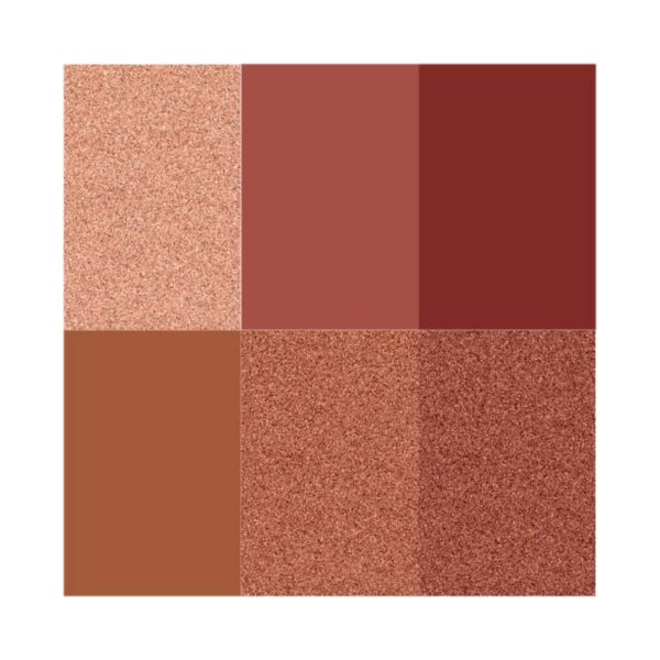 Half N Half 10 Shades Eyeshadow Baked Highlighter Blush Slim & Sweet Makeup Palette - 02 Shade (14g) - Half N Half