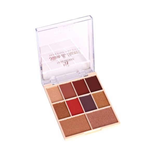 Half N Half 10 Shades Eyeshadow Baked Highlighter Blush Slim & Sweet Makeup Palette - 02 Shade (14g) - Half N Half