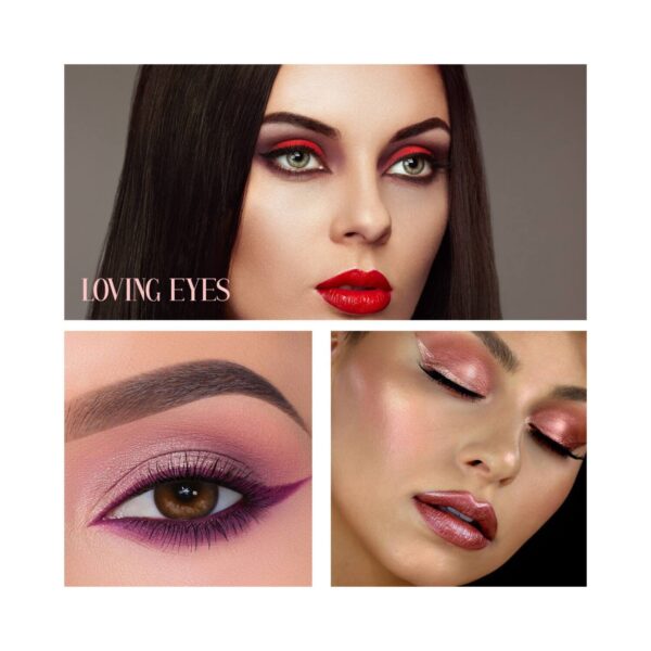 Half N Half 12 Colors Loving Eyeshadow Palette - 02 Shade (9.5g) - Half N Half