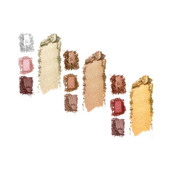 Half N Half 12-In-1 Eyeshadow & Highlighter Makeup Kit - 01 Multicolour (12g) - Half N Half