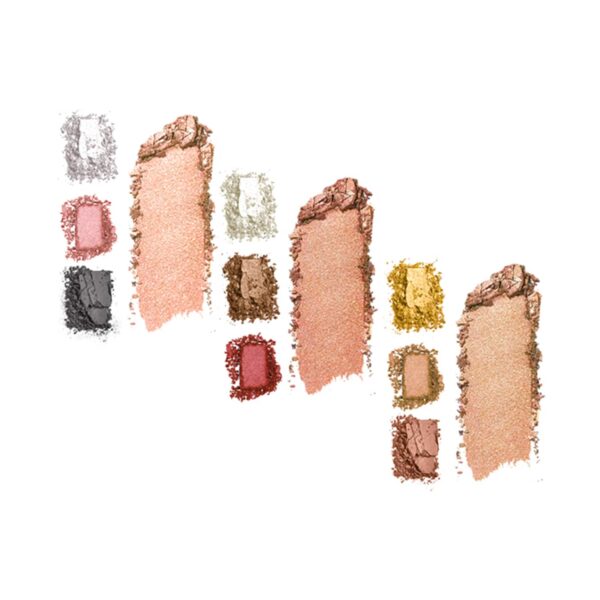 Half N Half 12-In-1 Eyeshadow & Highlighter Makeup Kit - 03 Multicolour (12g) - Half N Half