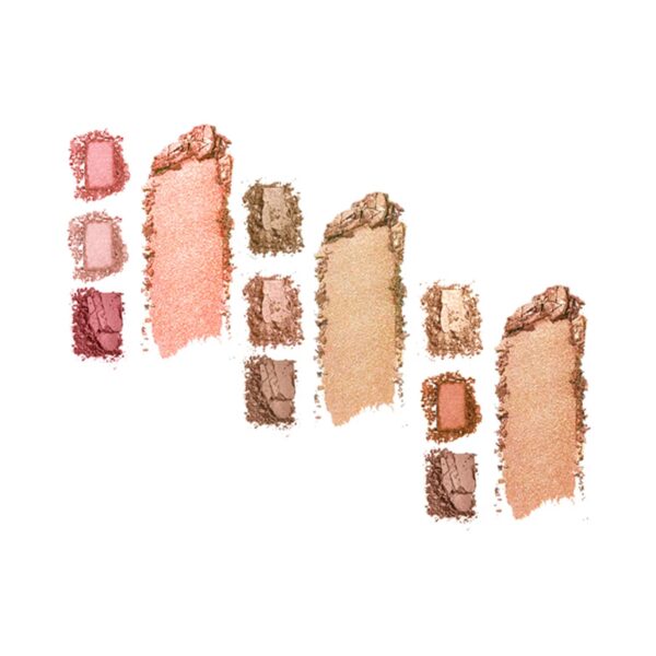 Half N Half 12-In-1 Eyeshadow & Highlighter Makeup Kit - 04 Multicolour (12g) - Half N Half