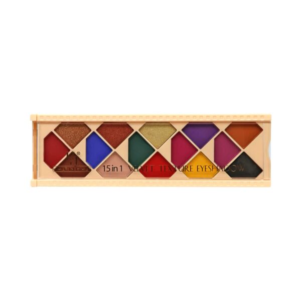 Half N Half 15-In-1 Velvet Texture Matte Eyeshadow - 02 Shade (12g) - Half N Half
