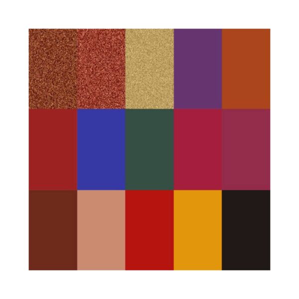 Half N Half 15-In-1 Velvet Texture Matte Eyeshadow - 02 Shade (12g) - Half N Half