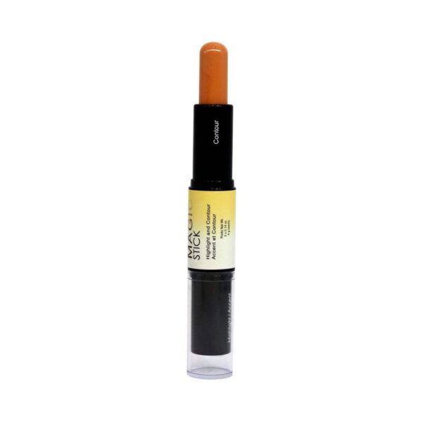 Half N Half 2-In-1 Cover Perfection Highlight And Contour Magic Stick - 03 Medium (8g) - Half N Half