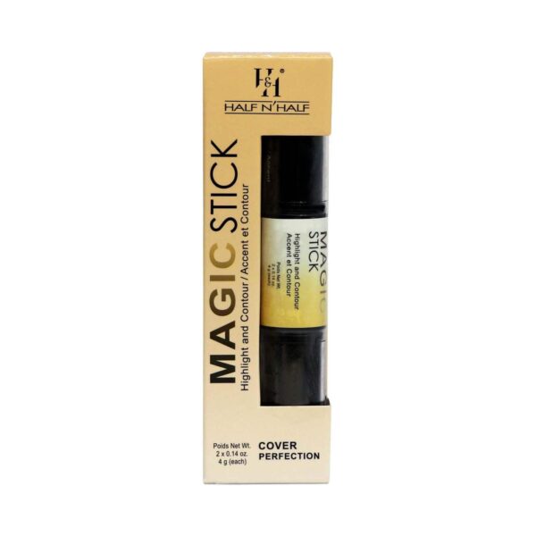 Half N Half 2-In-1 Cover Perfection Highlight And Contour Magic Stick - 04 Universal (8g) - Half N Half