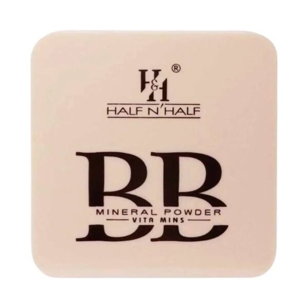 Half N Half BB Mineral Powder Vitamins Skin Whitening Compact - 04 Ivory (20g) - Half N Half