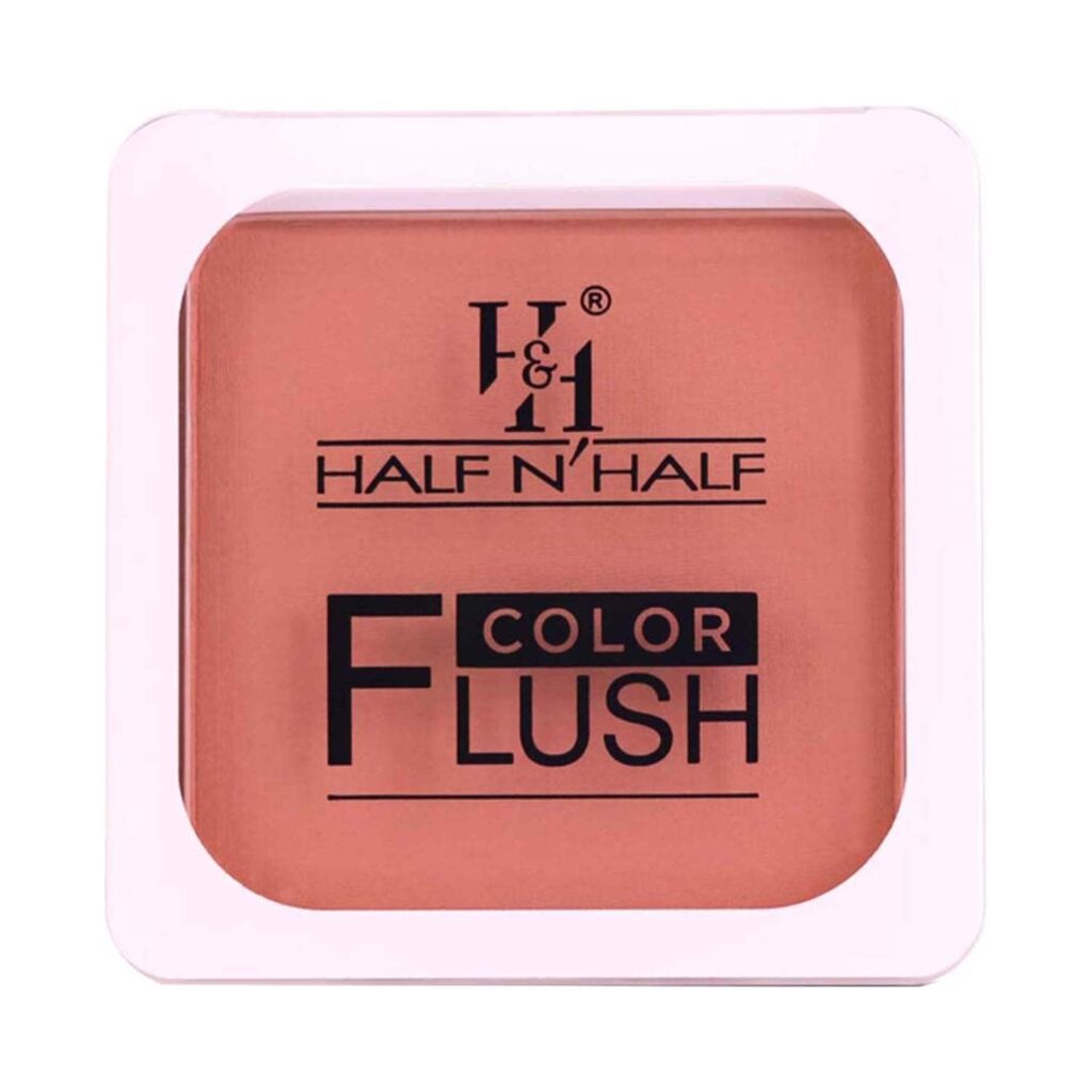 Half N Half Color Flush Blush - Nude Peach (8 g) - Half N Half
