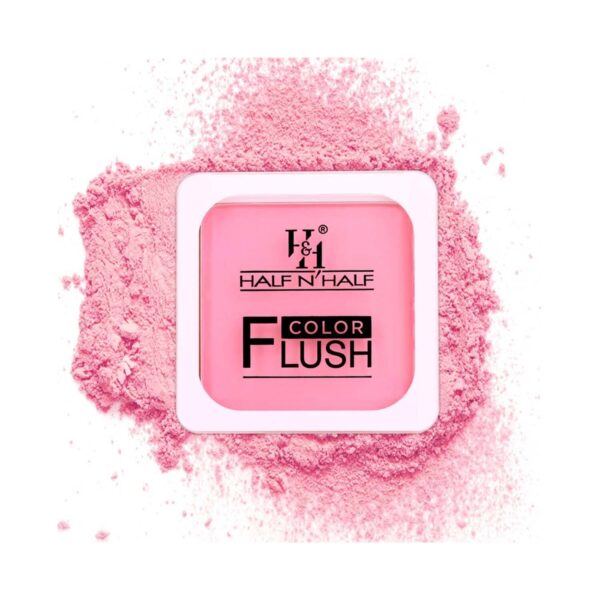 Half N Half Color Flush Blush - Sassy Pink (8 g) - Half N Half