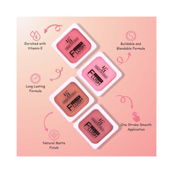 Half N Half Color Flush Blush - Top-Notch (8 g) - Half N Half