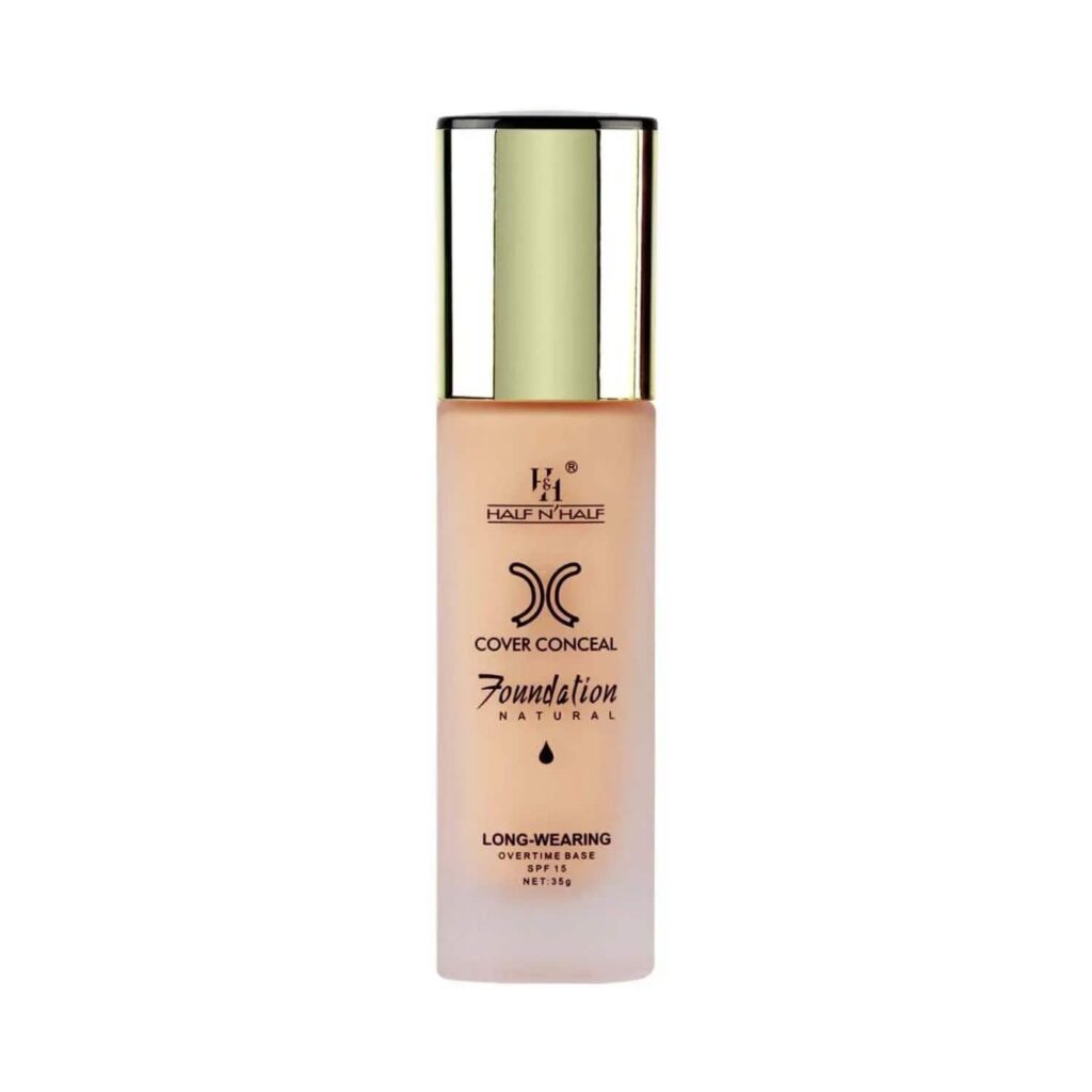 Half N Half Cover Conceal Long Wearing Neutral Foundation SPF 15 - 03 Neutral (35g) - Half N Half
