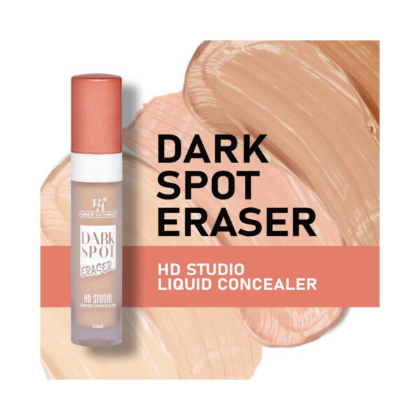 Half N Half Dark Spot Eraser HD Liquid Concealer - 03 Natural (12ml) - Half N Half