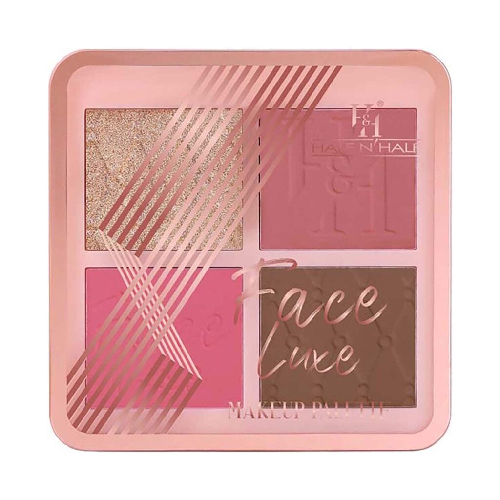 Half N Half Face Luxe Makeup Palette - Inseparable (28g) - Half N Half