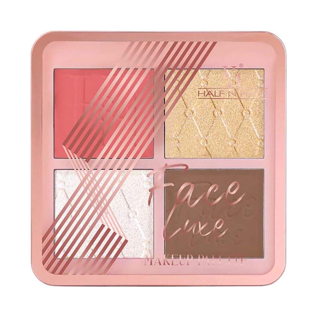 Half N Half Face Luxe Makeup Palette - Royal Elegance (28g) - Half N Half