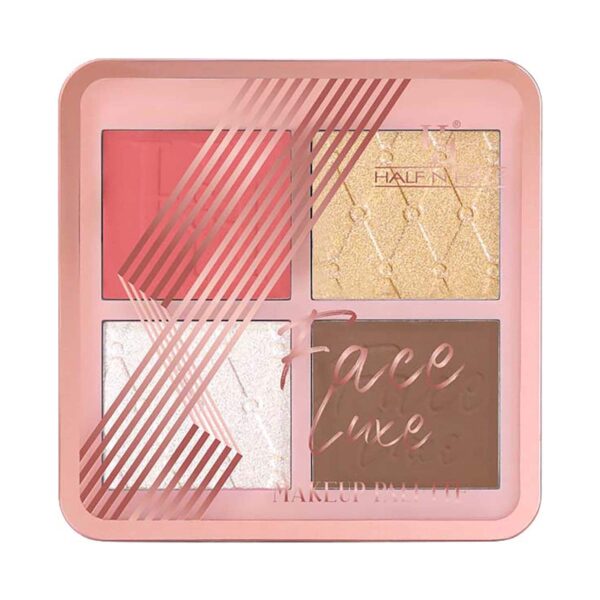 Half N Half Face Luxe Makeup Palette - Royal Elegance (28g) - Half N Half