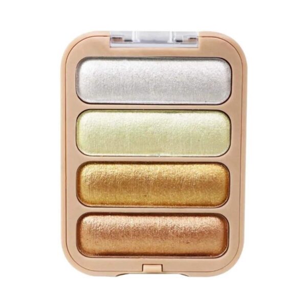 Half N Half Glow Baked Highlighter Powder - 03 Hollywood (8g) - Half N Half
