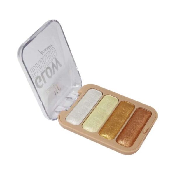 Half N Half Glow Baked Highlighter Powder - 03 Hollywood (8g) - Half N Half